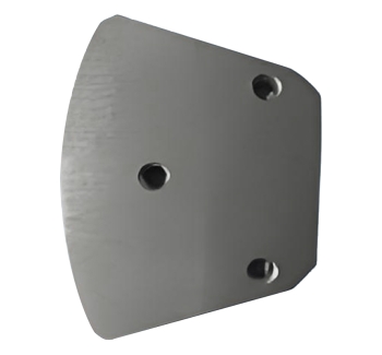 Fan shaped grinding block