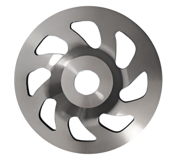 Diameter:5"125mm,Aperture:22.23mm