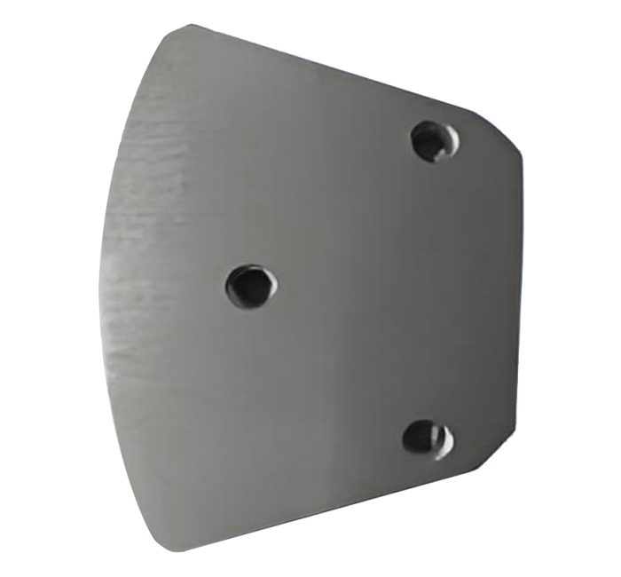 Fan shaped grinding block