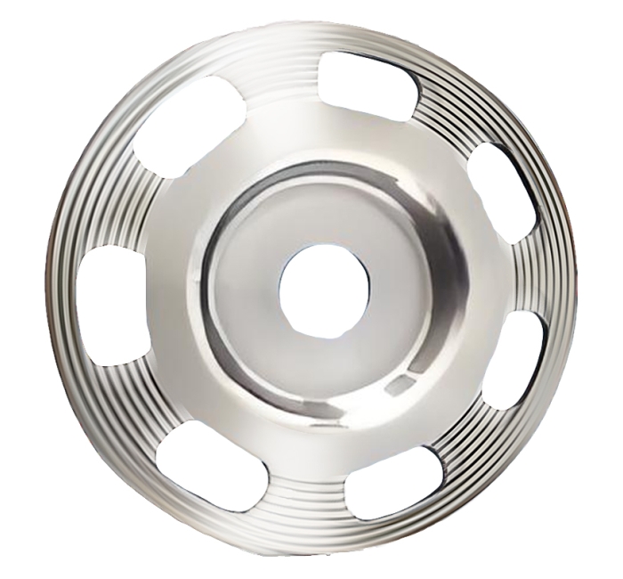 Wire cutting grinding wheel substrate,Diameter:5"125mm,Aperture:22.23mm